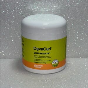 DevaCurl CURL HEIGHTS Volume + Body Boost Cream For Dry, Fine Curls New